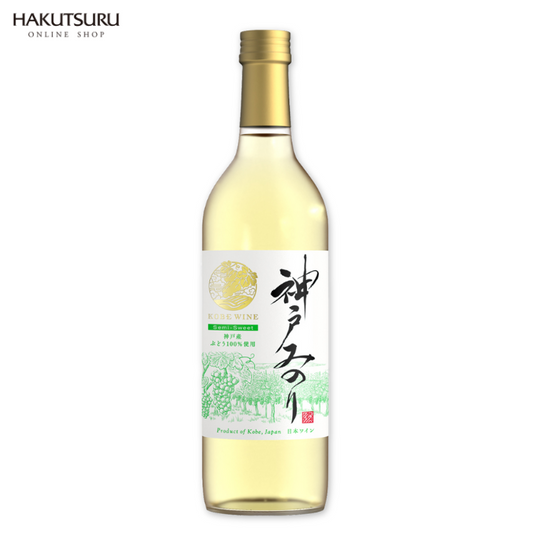 神戸ワイン 新酒 神戸みのり 白 720ml