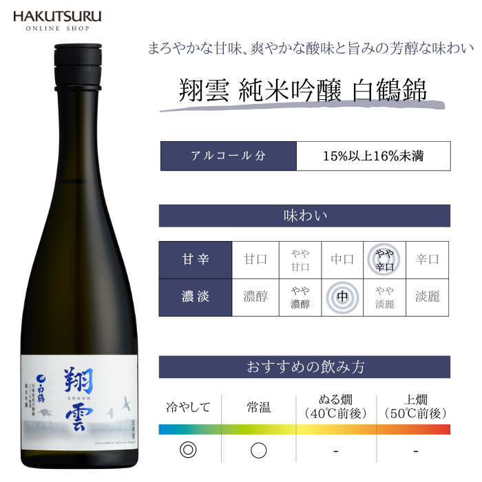 白鶴 翔雲 飲み比べセット<化粧箱入>