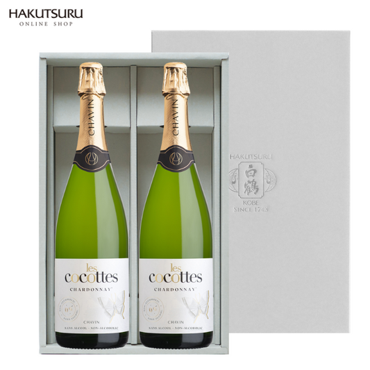レ・ココット シャルドネ 750ml×2本セット <化粧箱入>【スパークリングワインテイスト飲料】