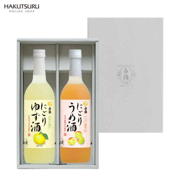 にごりフルーツ酒 飲み比べ2本セット <化粧箱入>