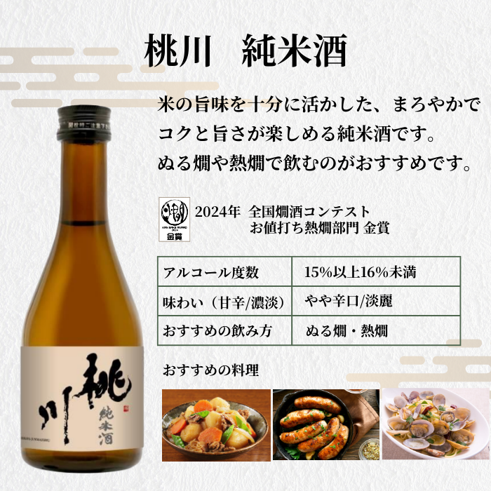 金賞受賞蔵 おすすめ日本酒 300ml×5本セット <化粧箱入>