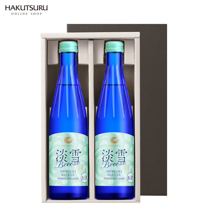 白鶴 淡雪ブリーズ スパークリング 300ml×2本<化粧箱入> – 白鶴