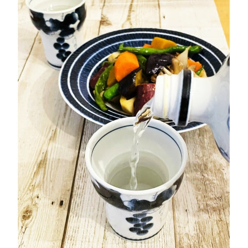 白鶴 蔵酒・波佐見焼酒器セット<化粧箱入 >