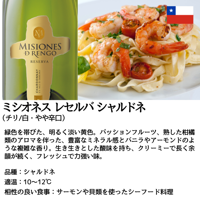 ミシオネス レセルバ（金ラベル）4本セット  750ml