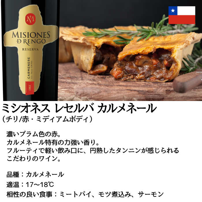 ミシオネス レセルバ カルメネール 750ml