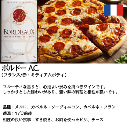 ボルドーワイン 飲み比べ2本セット<化粧箱入>