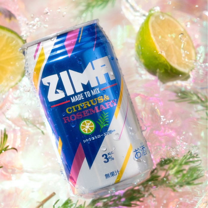 ZIMA シトラス＆ローズマリー 缶 350ml×24本