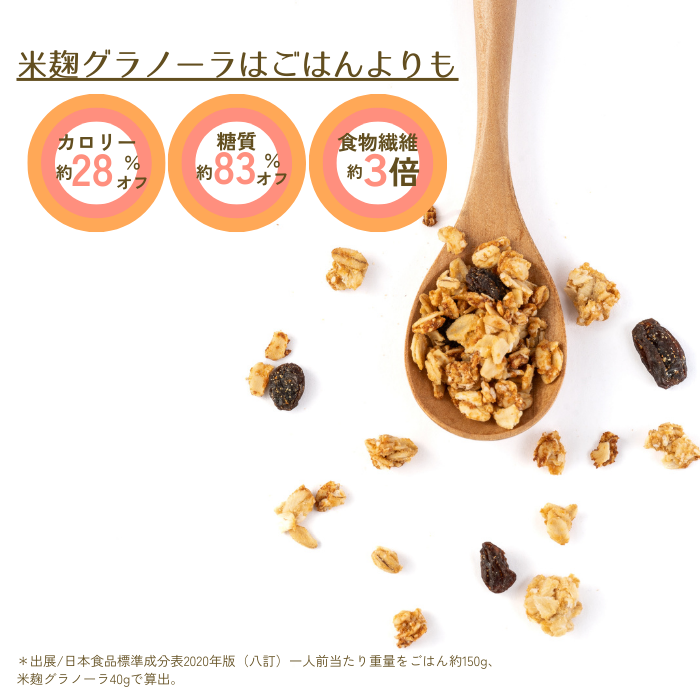 米麹グラノーラ（酒粕レーズン） 200g