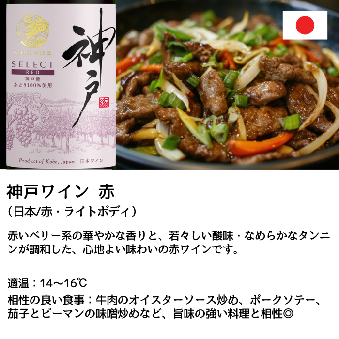 神戸ワイン 赤 360ml