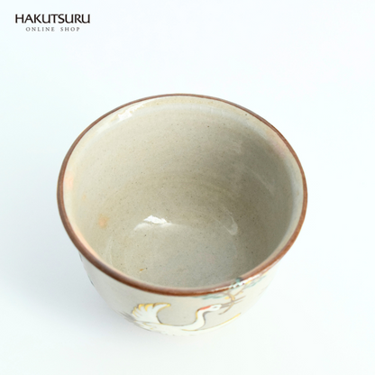 乾山写松喰鶴の絵盃 – 白鶴オンラインショップ【公式】|日本酒や酒粕 乾山写松喰鶴の絵盃 – 白鶴オンラインショップ【公式】|日本酒や酒粕