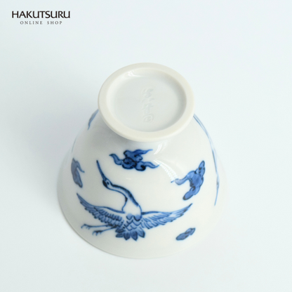 染付雲鶴紋盃 – 白鶴オンラインショップ【公式】|日本酒や酒粕、お酒 染付雲鶴紋盃 – 白鶴オンラインショップ【公式】|日本酒や酒粕、お酒