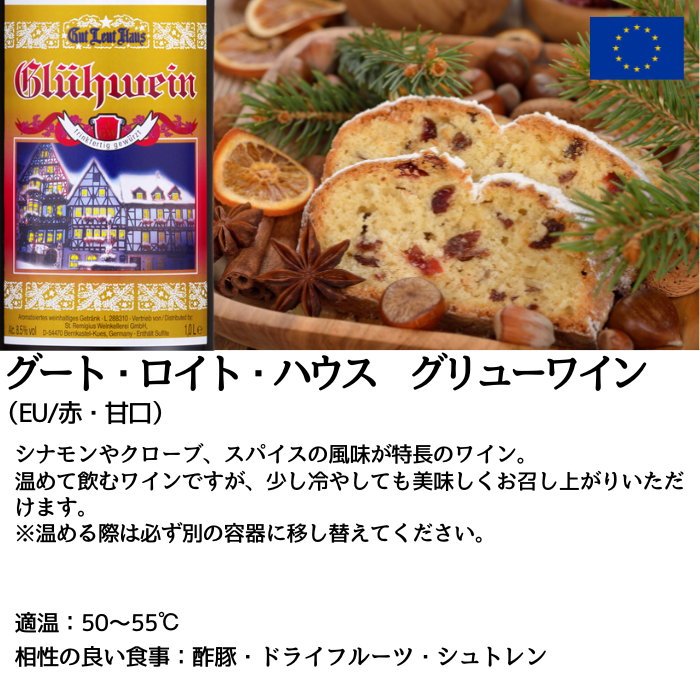 グリューワイン 飲み比べ2本セット<化粧箱入>
