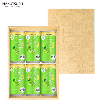 白鶴 ぷるぷるマスカット 190ml×6本<化粧箱入>