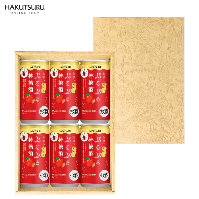 白鶴 ぷるぷる林檎酒 190ml×6本<化粧箱入 >