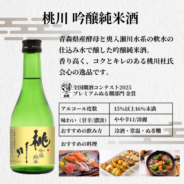 金賞受賞蔵 おすすめ日本酒 300ml×5本セット <化粧箱入>