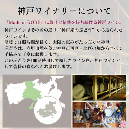 神戸ワイン ベネディクシオン 飲み比べ2本セット <化粧箱入>